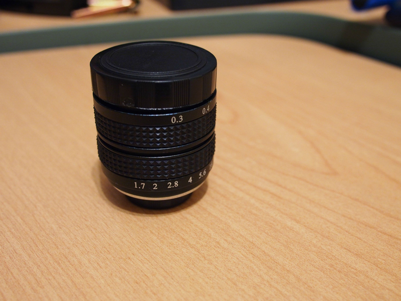 Illustration for article titled First Impressions/Review: Fujian 35mm f/1.7 C-mount